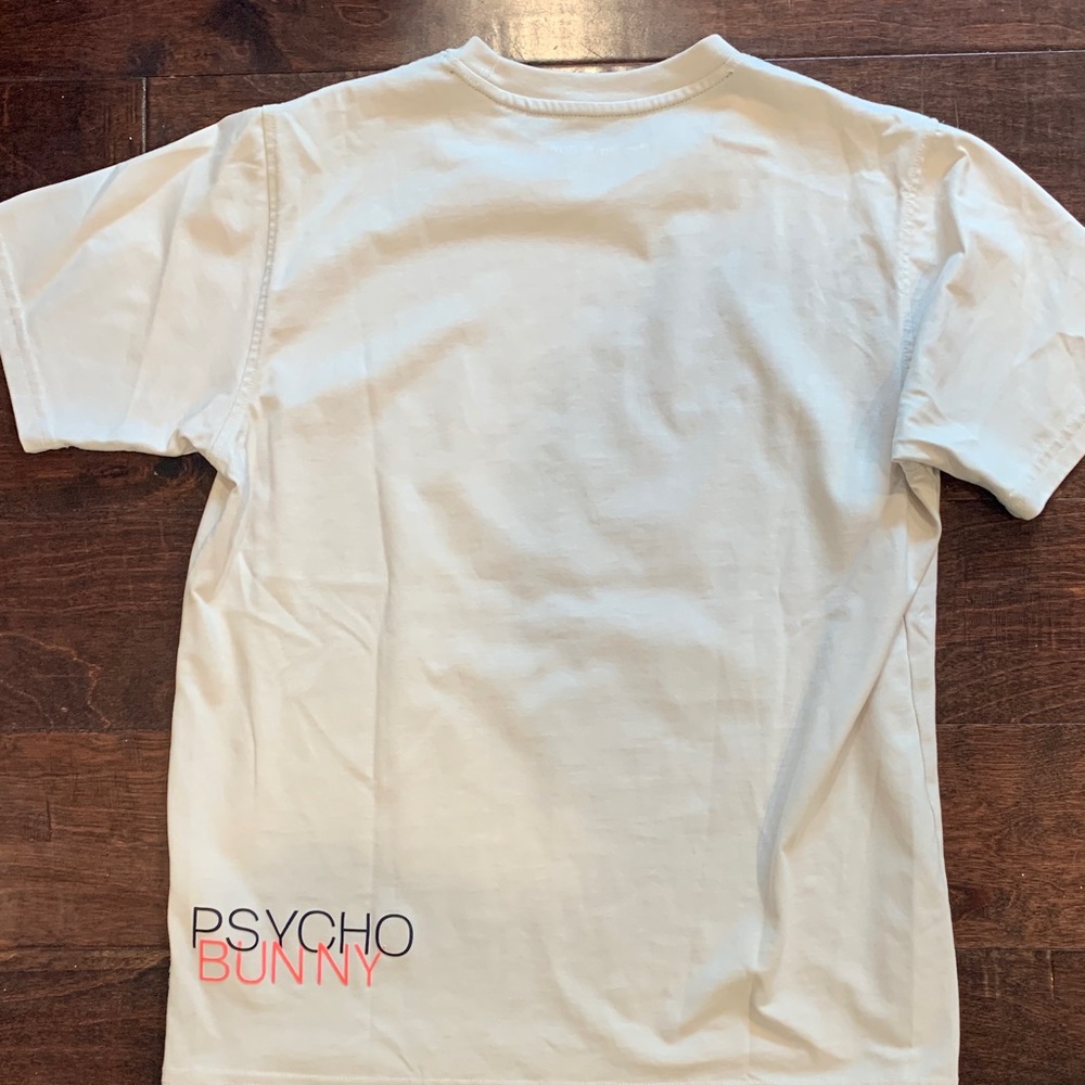 Psycho Bunny Cream Graphic Tee - Picture 5 of 5